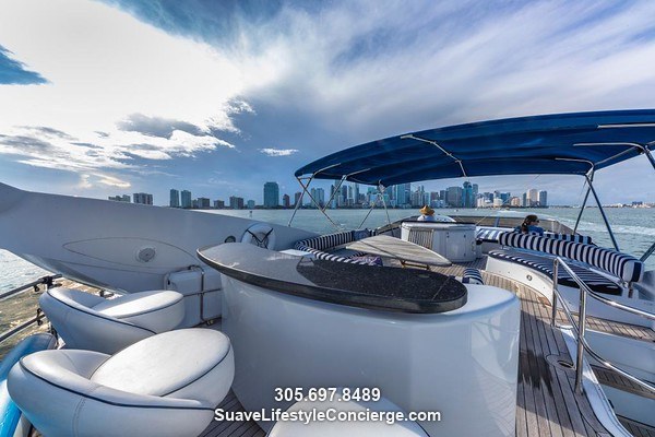 Yacht Charter ~ 90 Foot Sunseeker "Alaina" by Suave Lifestyle Concierge photo 5