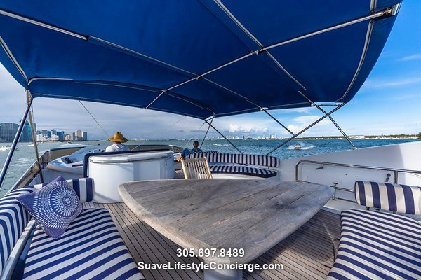 Yacht Charter ~ 90 Foot Sunseeker "Alaina" by Suave Lifestyle Concierge photo 6