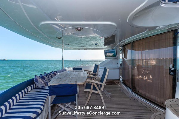 Yacht Charter ~ 90 Foot Sunseeker "Alaina" by Suave Lifestyle Concierge photo 7