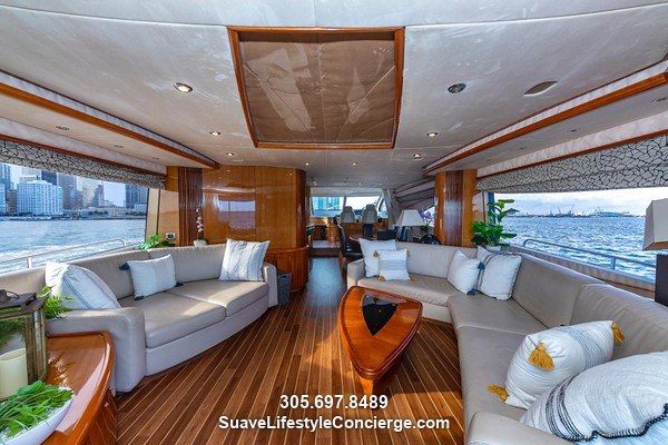 Yacht Charter ~ 90 Foot Sunseeker "Alaina" by Suave Lifestyle Concierge photo 8