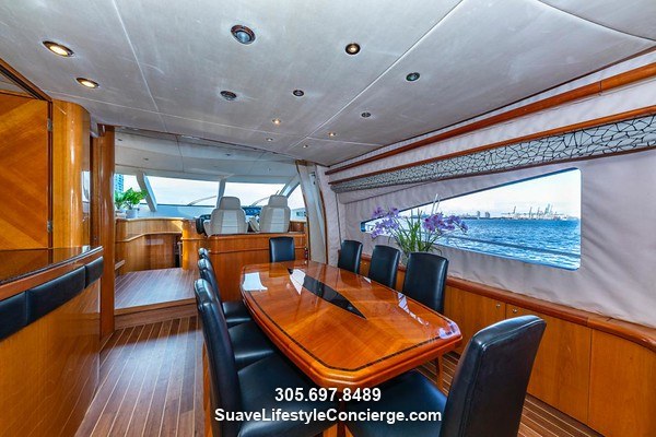Yacht Charter ~ 90 Foot Sunseeker "Alaina" by Suave Lifestyle Concierge photo 9