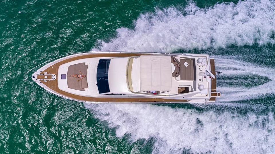 Yacht Charter ~ 75 Foot Feretti "Lumar" by Suave Lifestyle Concierge photo 2