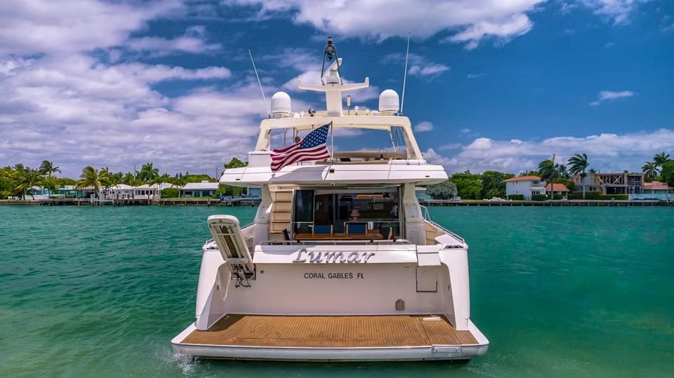 Yacht Charter ~ 75 Foot Feretti "Lumar" by Suave Lifestyle Concierge photo 3