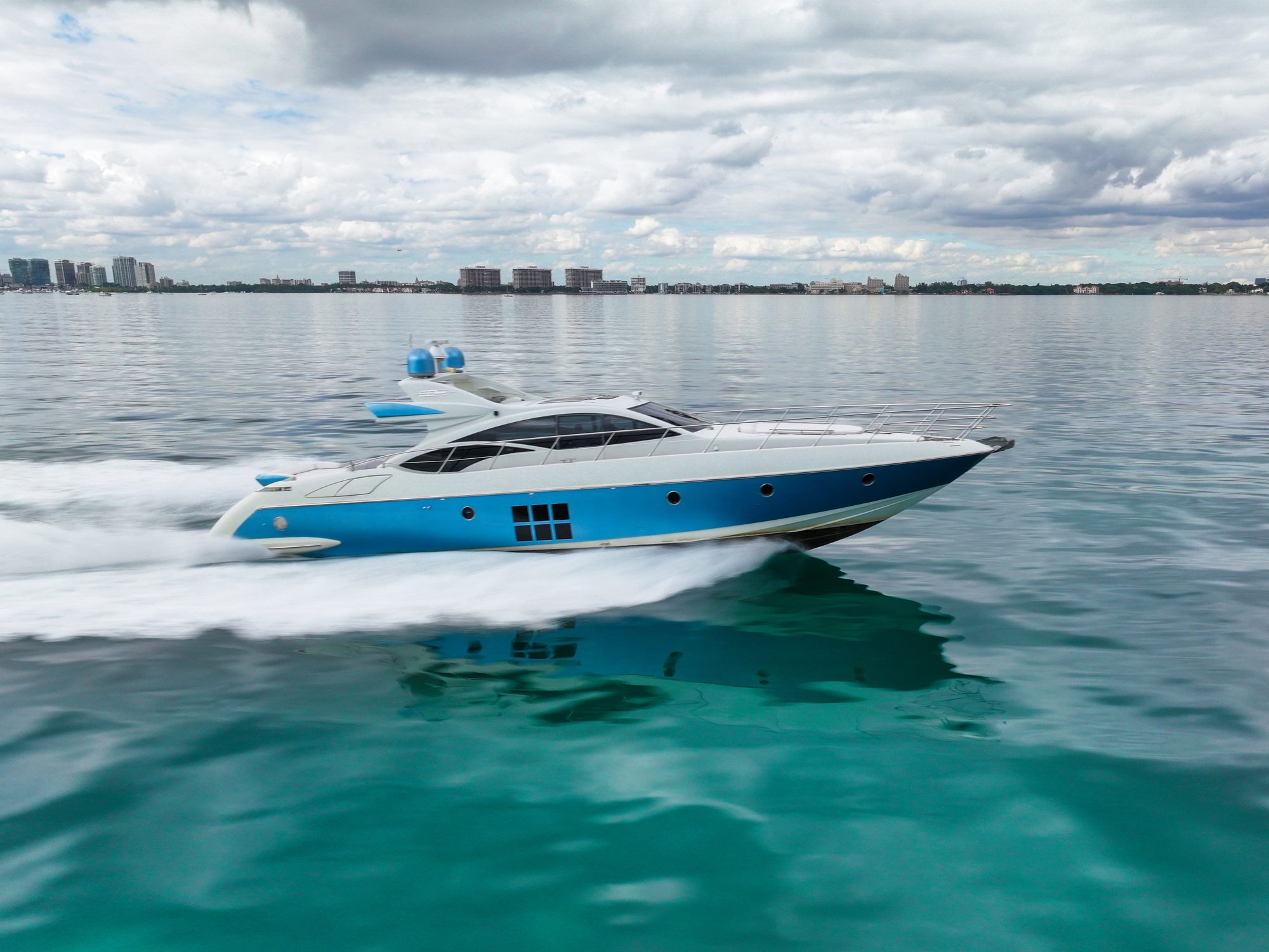 Yacht Charter ~ 68 Foot Azimut "Tranquilo" by Suave Lifestyle Concierge