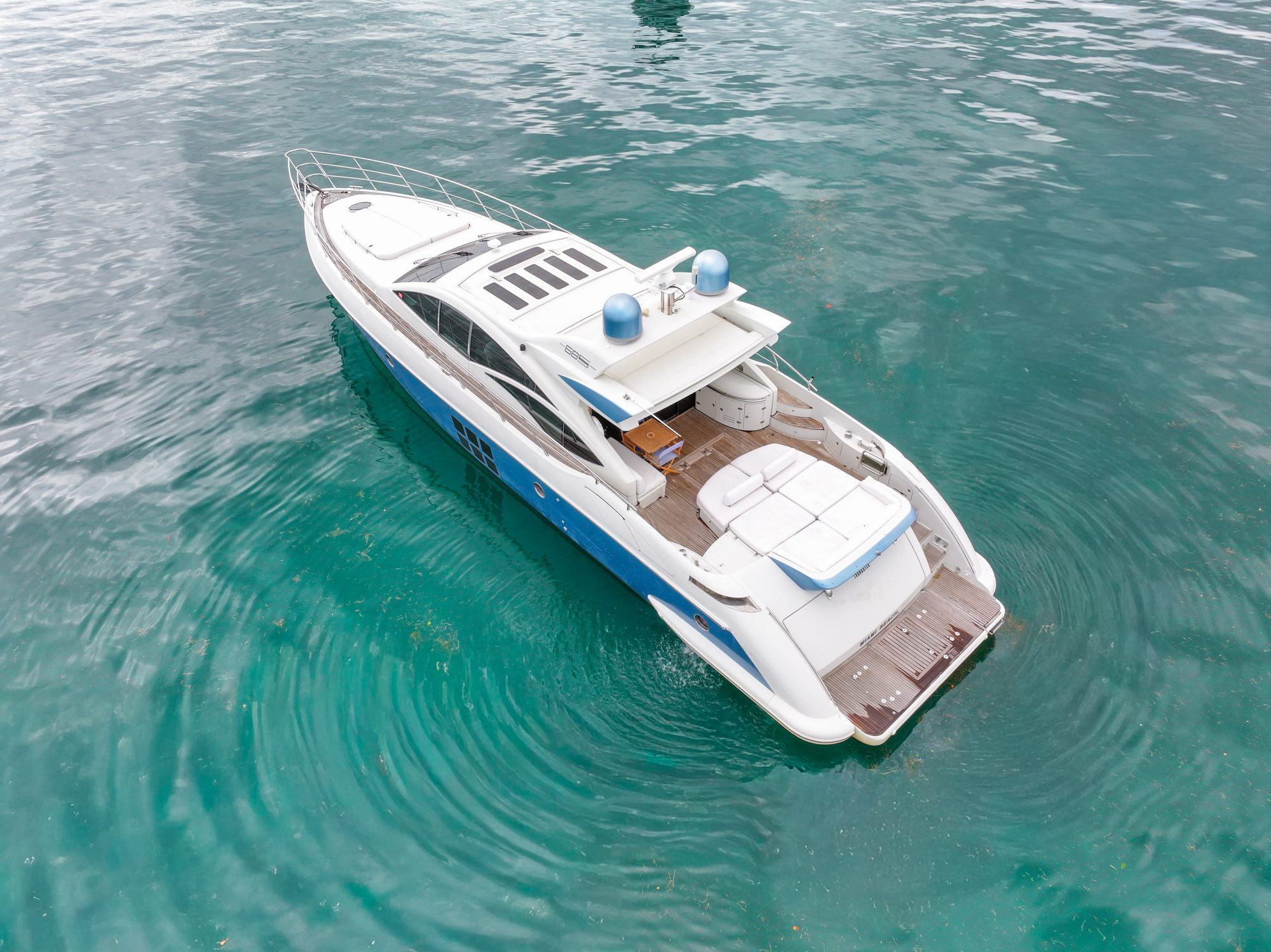 Yacht Charter ~ 68 Foot Azimut "Tranquilo" by Suave Lifestyle Concierge photo 2
