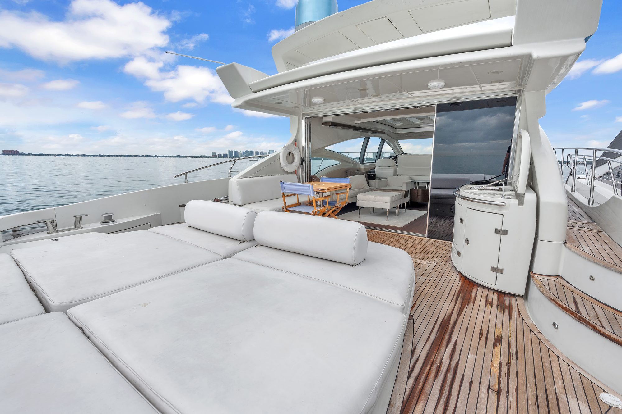 Yacht Charter ~ 68 Foot Azimut "Tranquilo" by Suave Lifestyle Concierge photo 3