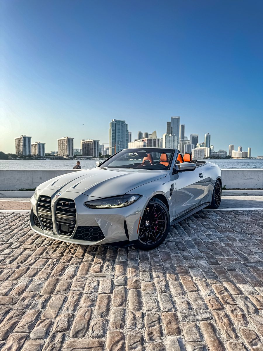 BMW M4 Competition rental in Miami by Suave Lifestyle Concierge