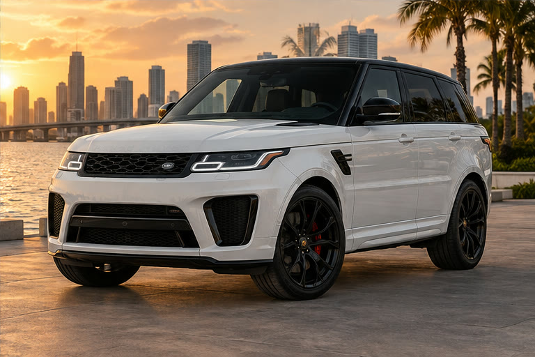 Range Rover SVR chauffeur service by Suave Lifestyle Concierge
