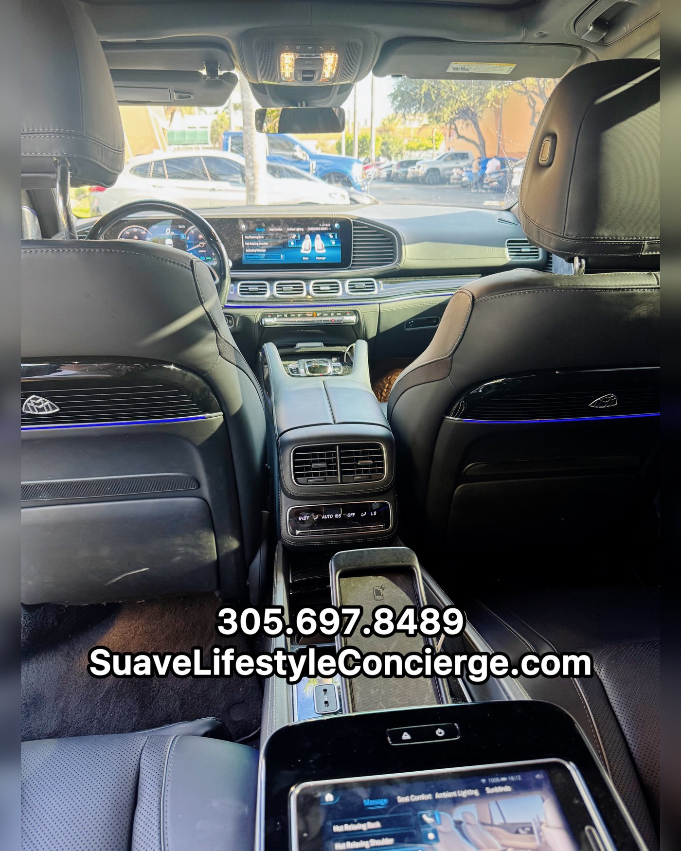 Mercedes-Maybach GLS 600 (Silver) rental in Miami by Suave Lifestyle Concierge photo 9